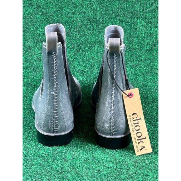Chooka Waterproof Fashion Velvet Chelsea Booties Boots Womens Size 8 1122591B‎ - Picture 5 of 11
